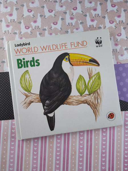 Vintage 1986 Ladybird Books, World Wildlife Fund: Birds Hardcover