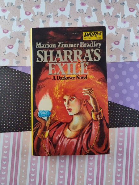 Vintage 1981 DAW Books 1st Printing Sharra's Exile by Marion Zimmer Bradley, Science Fiction/Fantasy Softcover