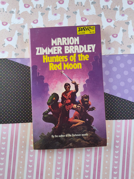 Vintage 1973 DAW Books Hunters of the Red Moon by Marion Zimmer Bradley, Science Fiction/Fantasy Softcover
