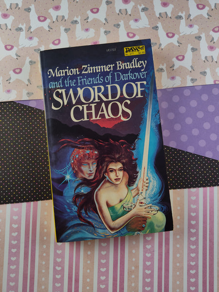 Vintage 1982 DAW Books 1st Printing Sword of Chaos by Marion Zimmer Bradley, Science Fiction/Fantasy Softcover