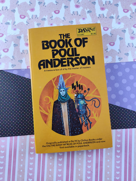 Vintage 1975 DAW Books The Book of Poul Anderson, Science Fiction/Fantasy Softcover