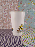 Vintage 1978 Garfield the Cat & Odie Pie Ice Cream Plastic/Melamine Tumbler, Excellent Shape