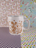 Vintage Koala Brown/Tan & White Coffee Mug, Made in England, Like New