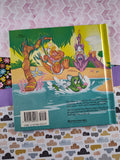 Vintage 1988 1st Printing Guy Gilchrist's Tiny Dinos: Fun At the Beach, A Book of Actions Hardcover