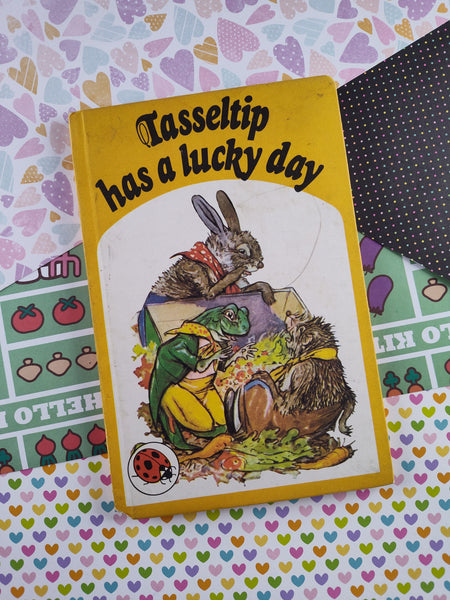 Vintage 1975 Ladybird Books "Tasseltip Has a Lucky Day" Hardcover Book
