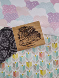 Vintage 2005 Stampin' Up Easter Bunnies Wooden Block/Rubber Stamp