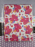 Vintage American Greetings Valentine's Day Gift Wrap Wrapping Paper, 2 Sheets New
