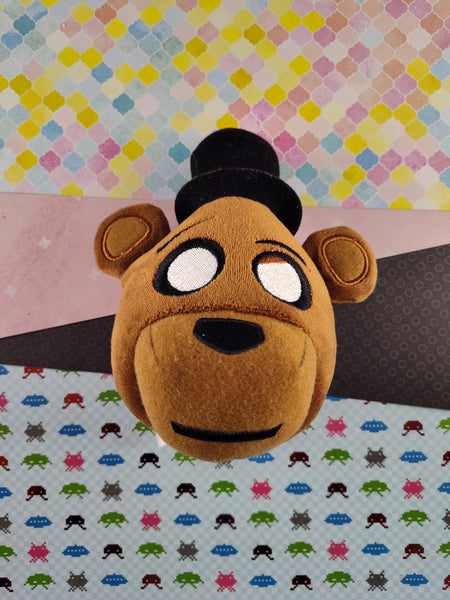 2016 Funko Mymoji Five Nights at Freddy's Freddy Fazbear Plush Head, Clean