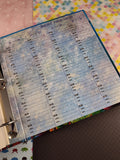 Vintage Keep Safe Underwater Theme Scrapbook Kit/Binder, Like New