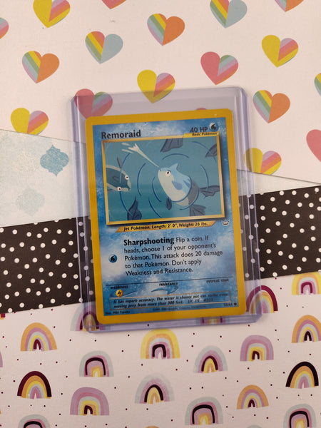 Vintage Common - Remoraid Neo Revelation Non-Holo Pokemon Card 50/64 - NM