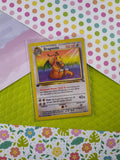 Vintage Rare - 1st Edition Dragonite Fossil Non-Holo Pokemon Card 19/62 - LP