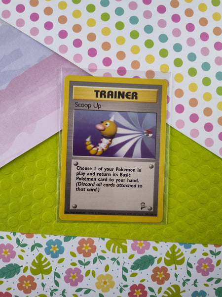 Vintage Rare - Scoop Up Base Set 2 Non-Holo Pokemon Card 107/130 - VG Pfaltzcraftsmore Vintage Rare - Scoop Up Base Set 2 Non-Holo Pokemon Card 107/130 - VG Pfaltzcraftsmore