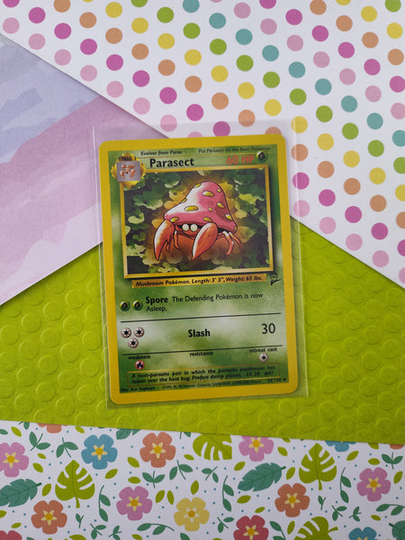 Vintage Uncommon - Parasect Base Set 2 Non-Holo Pokemon Card 55/130 - VG (C)