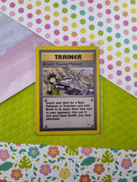 Vintage Uncommon - Brock's Training Method Gym Heroes Non-Holo Pokemon Card 106/132 - MP