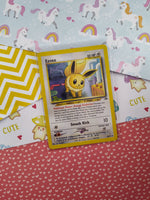 Vintage Uncommon - Eevee Neo Discovery Non-Holo Pokemon Card 38/75 - VG