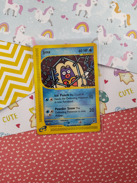 Vintage Uncommon - Jynx Expedition Non-Holo Pokemon Card 83/165 - VG