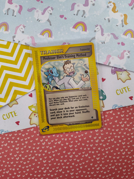Vintage Uncommon - Professor Elm's Training Method Expedition Non-Holo Pfaltzcraftsmore Vintage Uncommon - Professor Elm's Training Method Expedition Non-Holo Pfaltzcraftsmore