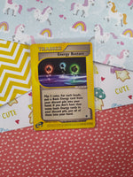 Vintage Uncommon - Energy Restore Expedition Non-Holo Pokemon Card 141/165 - LP