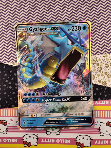 Pokemon TCG - Gyarados GX Sun & Moon Promo Jumbo Full Art Holographic Pfaltzcraftsmore Pokemon TCG - Gyarados GX Sun & Moon Promo Jumbo Full Art Holographic Pfaltzcraftsmore