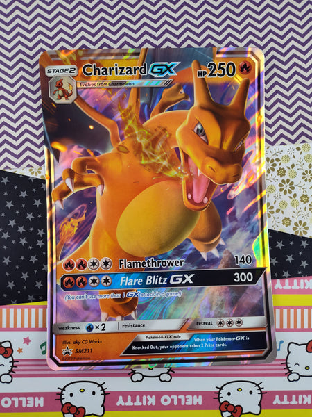 Pokemon TCG - Charizard GX Sun & Moon Promo Jumbo Full Art Holographic Pfaltzcraftsmore Pokemon TCG - Charizard GX Sun & Moon Promo Jumbo Full Art Holographic Pfaltzcraftsmore
