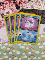 Vintage Uncommon - Set/4 Dark Vaporeon Team Rocket Non-Holo Pokemon Cards 45/82 - LP