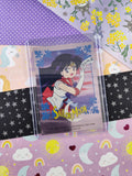 Vintage 1990's Japanese Sailor Moon Sailor Scouts Mars SHINY Trading Sticker - NM