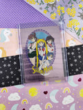 Vintage 1990's Japanese Sailor Moon Sailor Scouts SHINY Trading Sticker - NM