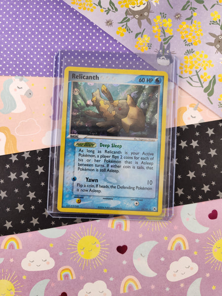 Vintage Rare - Relicanth EX Hidden Legends Holographic Pokemon Card 24 Pfaltzcraftsmore Vintage Rare - Relicanth EX Hidden Legends Holographic Pokemon Card 24 Pfaltzcraftsmore