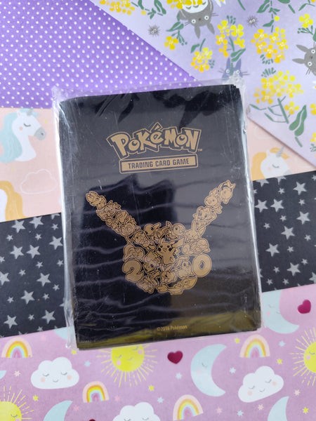 Pokemon TCG Decorative Card Sleeves; Pikachu Generations Black 65 Sleeves