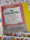 Vintage 1983 Sesame Street "The Little Red Hen" Golden Softcover