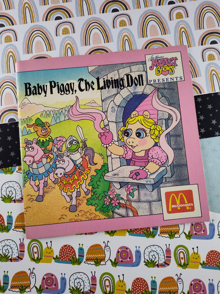 Vintage 1988 Muppet Babies Presents Baby Piggy, the Living Doll McDonalds Softcover