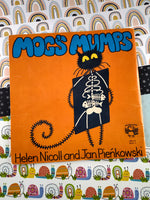 Vintage 1976 Picture Puffin Softcover, Mog's Mumps by Helen Nicoll & Jan Pienkowski