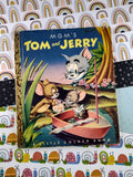 Vintage 1951 1st Printing Little Golden Book "MGM's Tom and Jerry" Hardcover