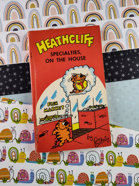Vintage 1982 1st Printing Heathcliff Vol. 3: Specialties, On the House, Softcover
