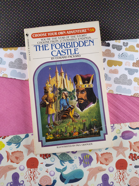 Vintage 1982 1st Printing Choose Your Own Adventure "The Forbidden Castle" Softcover