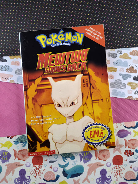 Vintage 1999 Pokemon the First Movie: Mewtwo Strikes Back Softcover