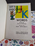 Vintage 1974 Let's Discover Words "I, J, K" A Troll Picture Dictionary Softcover Booklet