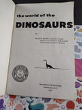 Vintage 1957 Smithsonian Institution "The World of the Dinosaurs" Softcover Booklet