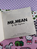 Vintage 1976 Original Mr. Men Books "Mr. Mean" by Roger Hargreaves, Softcover