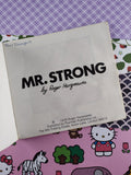 Vintage 1976 Original Mr. Men Books "Mr. Strong" by Roger Hargreaves, Softcover