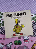Vintage 1976 Original Mr. Men Books "Mr. Funny" by Roger Hargreaves, Softcover