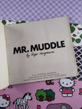 Vintage 1976 Original Mr. Men Books "Mr. Muddle" by Roger Hargreaves, Softcover