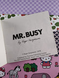 Vintage 1978 Original Mr. Men Books "Mr. Busy" by Roger Hargreaves, Softcover