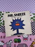 Vintage 1971 Original Mr. Men Books "Mr. Sneeze" by Roger Hargreaves, Softcover