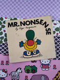 Vintage 1978 Original Mr. Men Books "Mr. Nonsense" by Roger Hargreaves, Softcover
