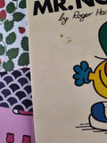 Vintage 1978 Original Mr. Men Books "Mr. Nonsense" by Roger Hargreaves, Softcover