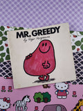 Vintage 1971 Original Mr. Men Books "Mr. Greedy" by Roger Hargreaves, Softcover