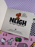 Vintage 1978 Original Timbuctoo Books "Neigh" by Roger Hargreaves, Softcover