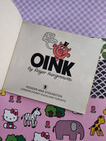 Vintage 1978 Original Timbuctoo Books "Oink" by Roger Hargreaves, Softcover