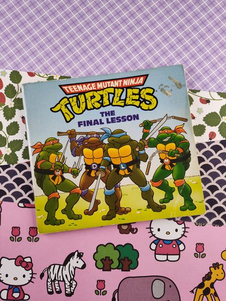 Vintage 1990 1st Printing Teenage Mutant Ninja Turtles: The Final Lesson, Softcover